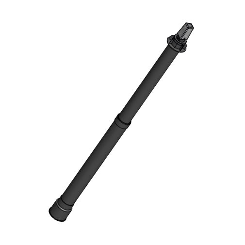 Haste Tecofi DN40-50 para válvula cunha Haste Tecofi DN40-50 para válvula cunha
