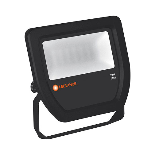 Holofote LED Osram 20 W 4000 K IP65 preto Holofote LED Osram 20 W 4000 K IP65 preto