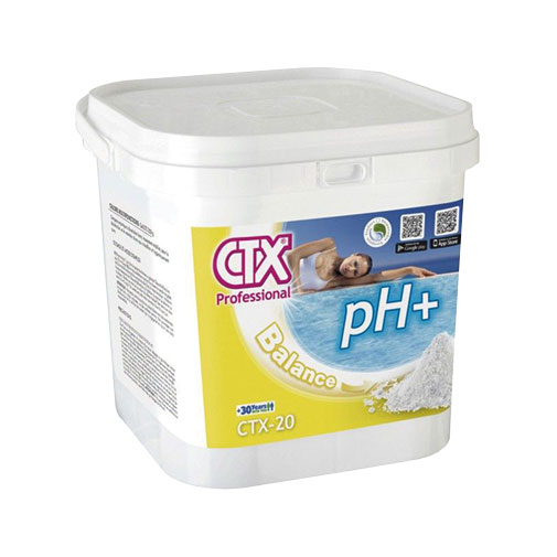 Incrementador pH granulado CTX-20 6 kg Incrementador pH granulado CTX-20 6 kg