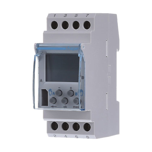 Int.digital 2 canais 7d EG203B Hager Int.digital 2 canais 7d EG203B Hager