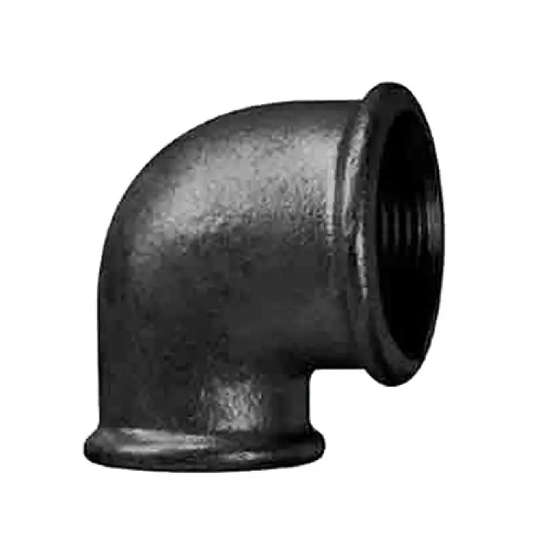 Joelho 90º ferro preto Atusa 1/2" F