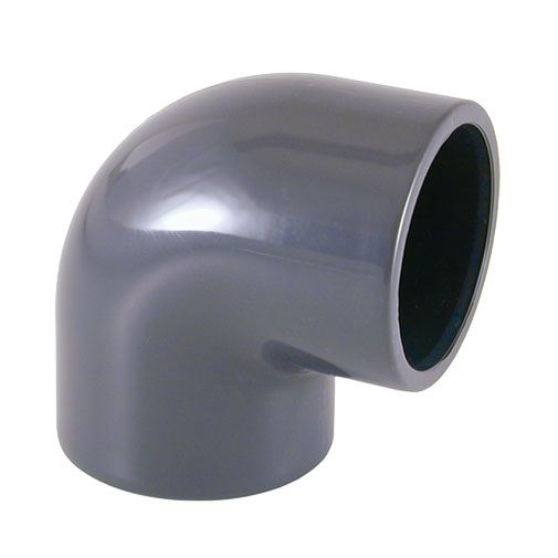 Joelho 90º PVC 20 mm F para colar Joelho 90º PVC 20 mm F para colar