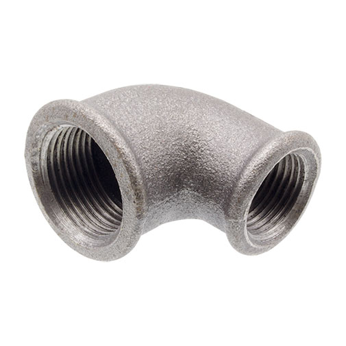 Joelho redução 90º ferro preto Atusa 2" F x 1.1/2" F Joelho redução 90º ferro preto Atusa 2" F x 1.1/2" F