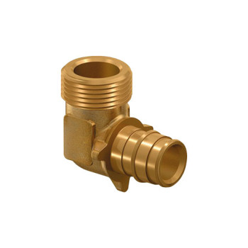 Joelho Uponor Q&E PL 16 mm x 1/2" M Joelho Uponor Q&E PL 16 mm x 1/2" M