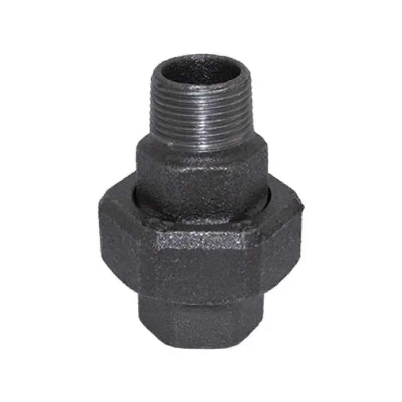 Junção ferro preto Atusa 1" F com sede cónica Junção ferro preto Atusa 1" F com sede cónica