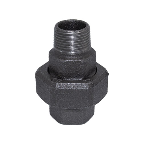 Junção ferro preto Atusa 2.1/2" F com sede cónica Junção ferro preto Atusa 2.1/2" F com sede cónica