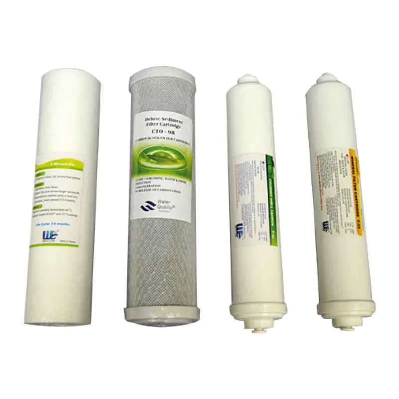 Kit cartuchos substituição sem membrana para osmose inversa Cilit Osmowater Plus Kit cartuchos substituição sem membrana para osmose inversa Cilit Osmowater Plus