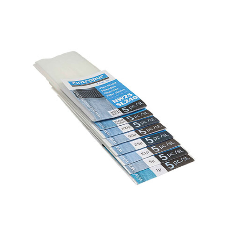 Kit Cintropur 5 malhas 25 microns para filtro doméstico NW 25 Kit Cintropur 5 malhas 25 microns para filtro doméstico NW 25