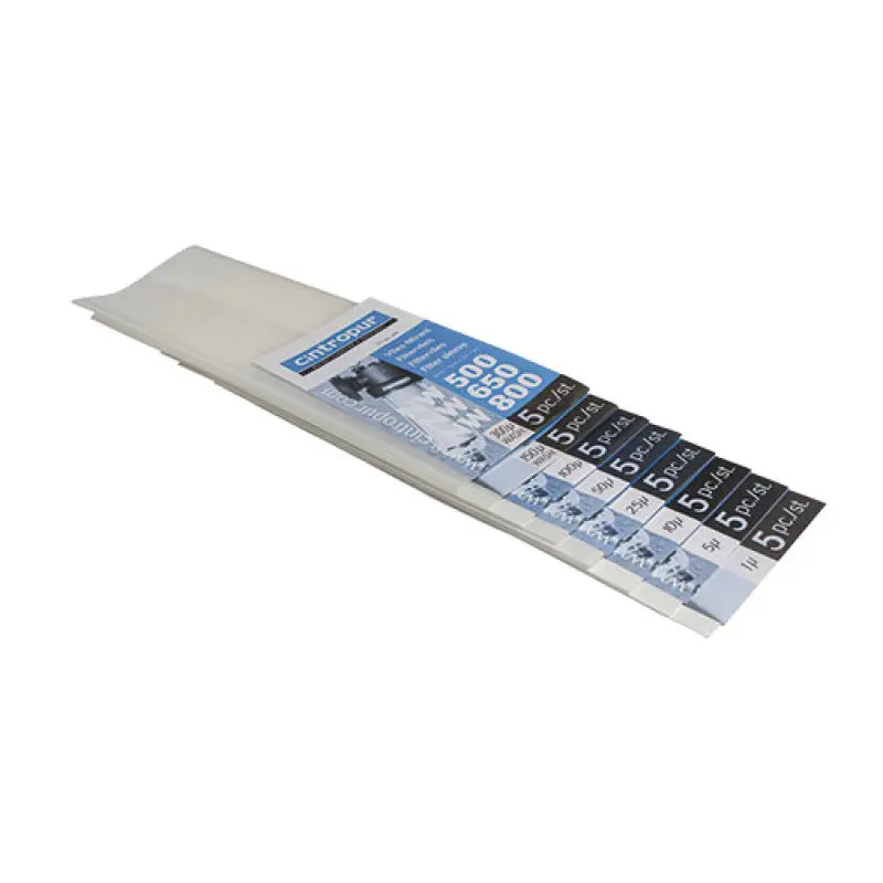 Kit Cintropur 5 malhas 25 microns para filtro industrial NW 500/650/800 Kit Cintropur 5 malhas 25 microns para filtro industrial NW 500/650/800