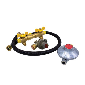 Kit Gurtner para garrafas GPL com coletor Kit Gurtner para garrafas GPL com coletor