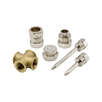 Kit ligação para 3 painéis solares térmicos Kit ligação para 3 painéis solares térmicos