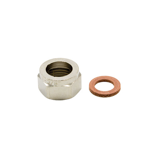 Kit porca e junta 3/4" (10 unidades) Kit porca e junta 3/4" (10 unidades)