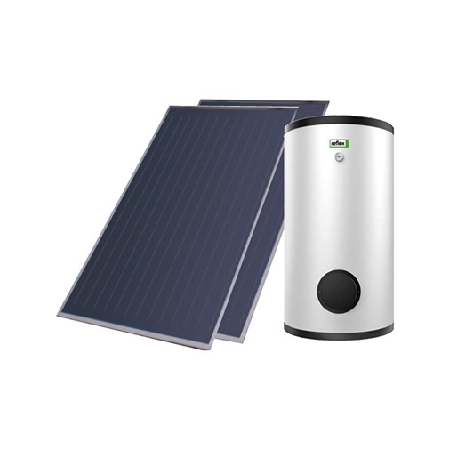 Kit solar térmico forçado Insuatherm Eco 300 L vitrificado 2 serpentinas Kit solar térmico forçado Insuatherm Eco 300 L vitrificado 2 serpentinas