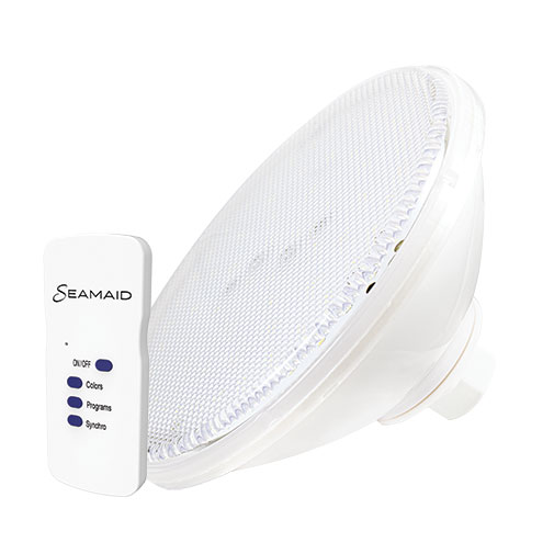 Lâmpada LED Seamaid Par56 Ecoproof RGB Lâmpada LED Seamaid Par56 Ecoproof RGB