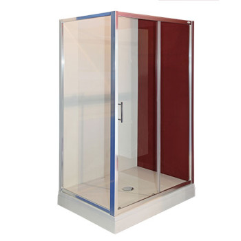 Lateral fixa vidro 800 x 1950 mm