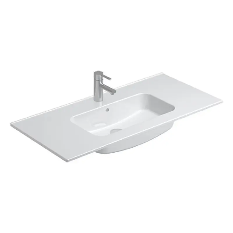 Lavatório encastrar Sanitana Smile 101 para móvel Lavatório encastrar Sanitana Smile 101 para móvel