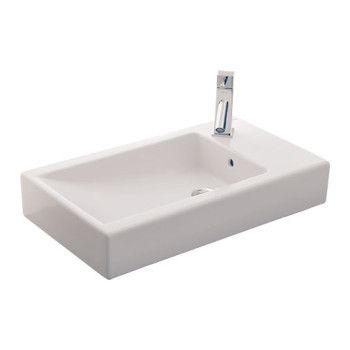 Lavatório pousar Sanitana Cubic 60