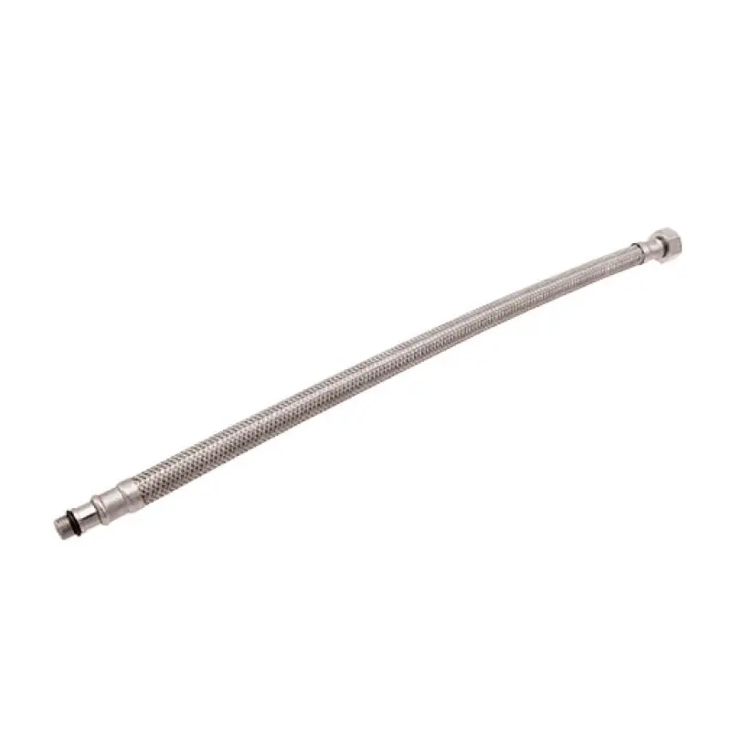 Ligação flexível inox 3/8" F x 10 mm bicone 300 mm Ligação flexível inox 3/8" F x 10 mm bicone 300 mm