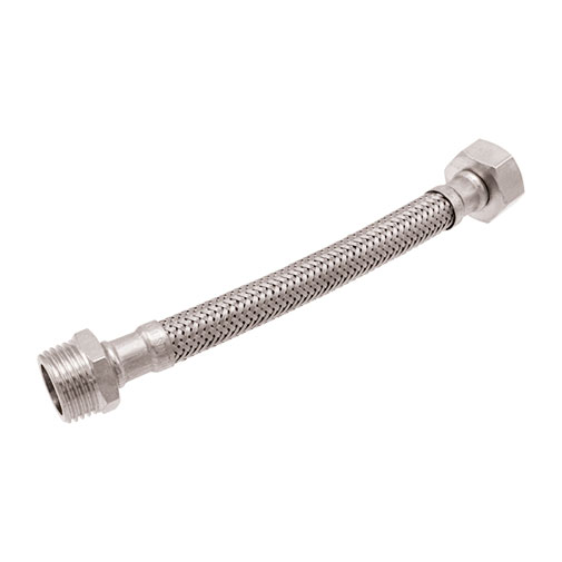 Ligação flexível inox Neoperl 1/2" M x 1/2" F 150 mm Ligação flexível inox Neoperl 1/2" M x 1/2" F 150 mm