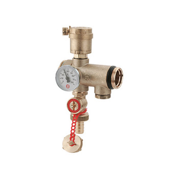 Ligação intermédia Giacomini com autovedação para coletor piso radiante Ligação intermédia Giacomini com autovedação para coletor piso radiante