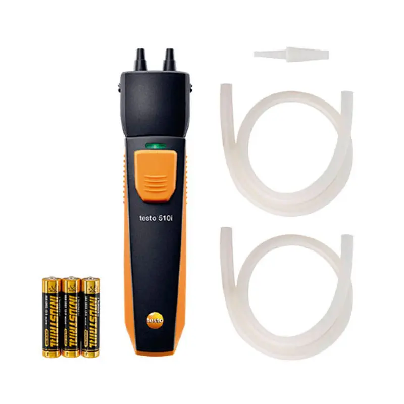 Manómetro pressão diferencial Testo 510i para smartphone Manómetro pressão diferencial Testo 510i para smartphone