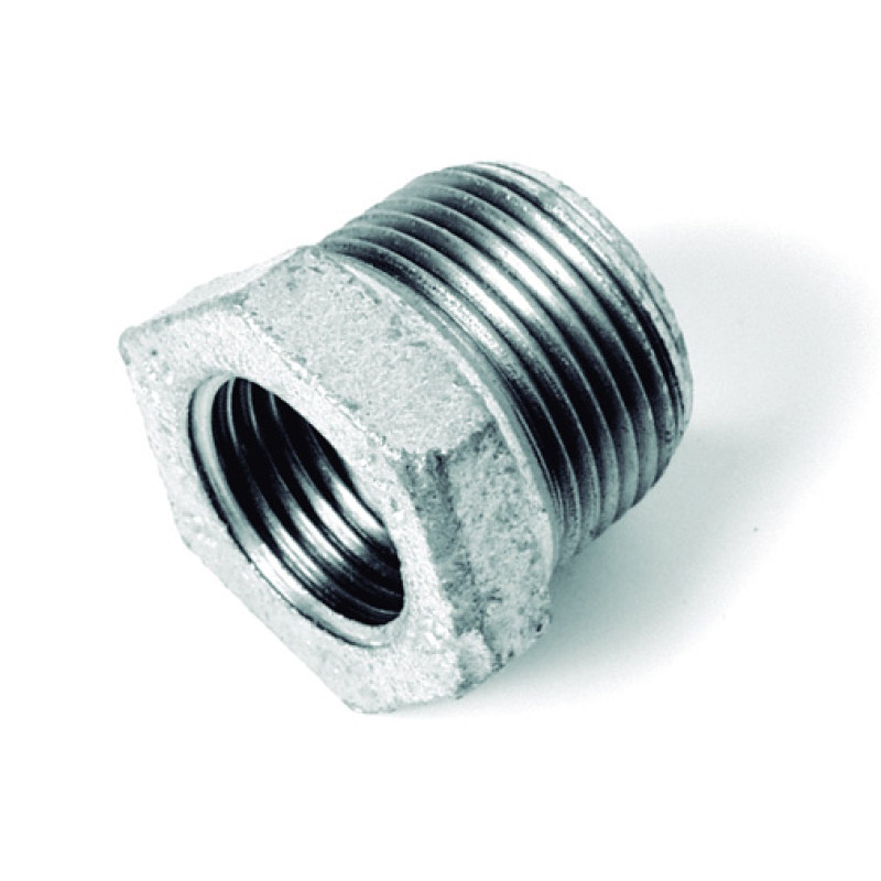Porca redução galvanizada 2" M x 3/4" F Porca redução galvanizada 2" M x 3/4" F
