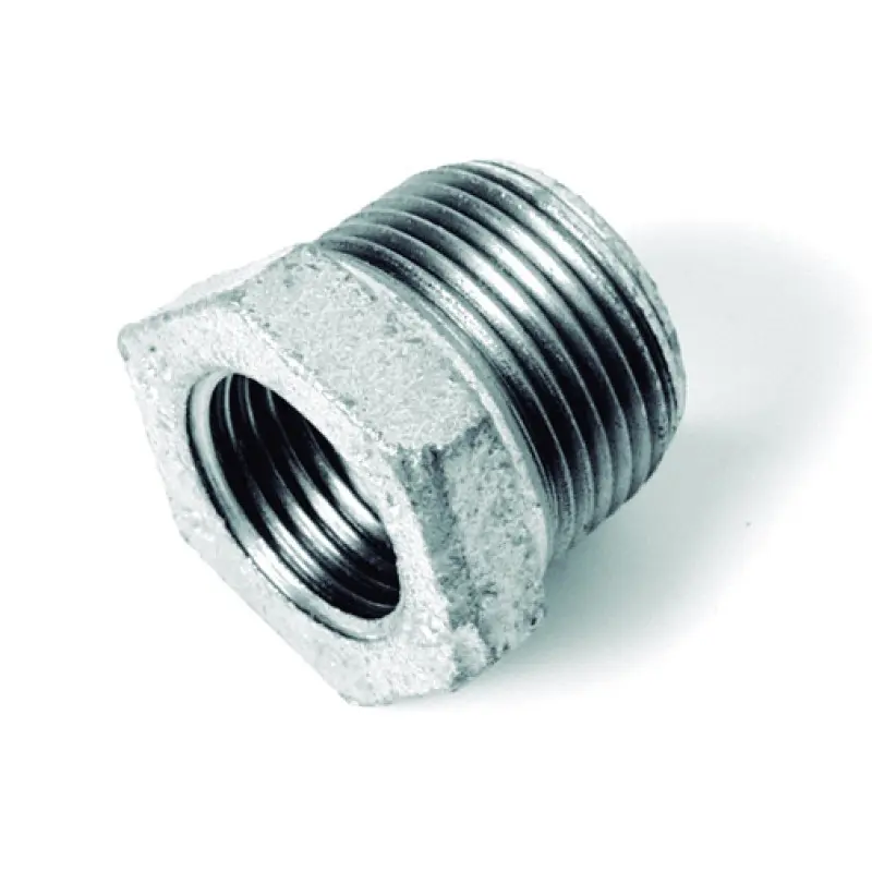 Porca redução galvanizada 3" M x 1" F