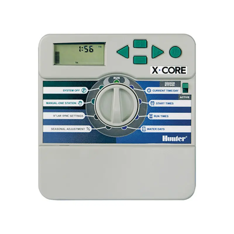 Programador interior Hunter XCore-801i-E 8 estações Programador interior Hunter XCore-801i-E 8 estações