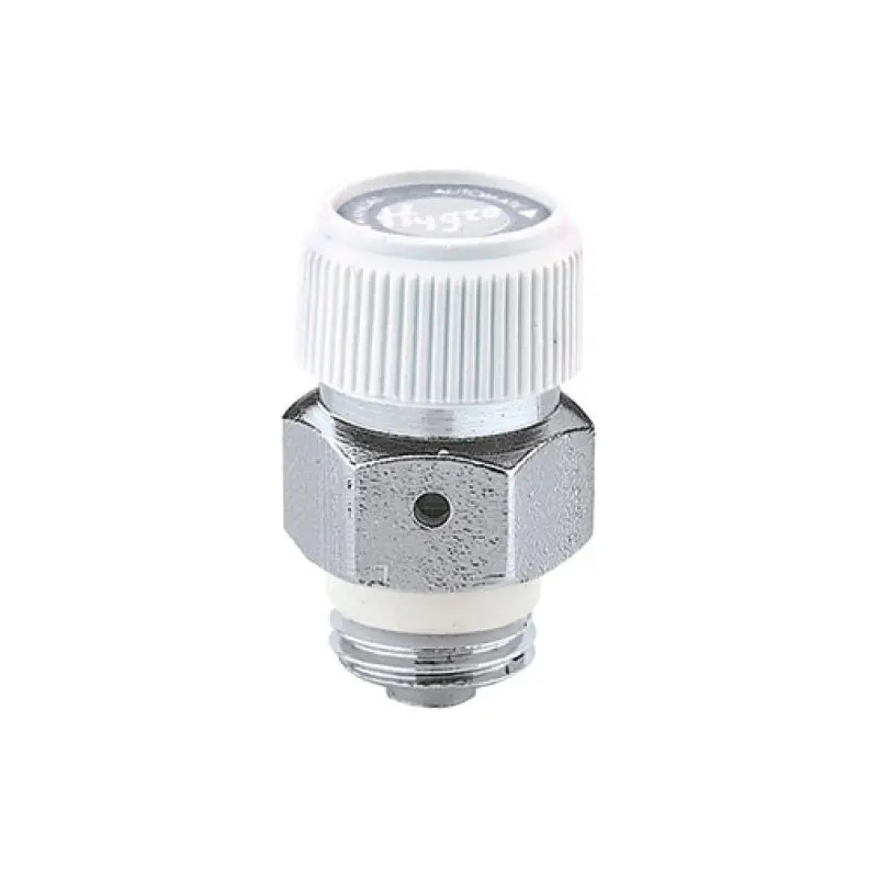 Purgador ar higrocóspico automático Caleffi 1/8" cromado Purgador ar higrocóspico automático Caleffi 1/8" cromado