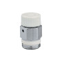 Purgador ar manual Caleffi 1/8" cromado