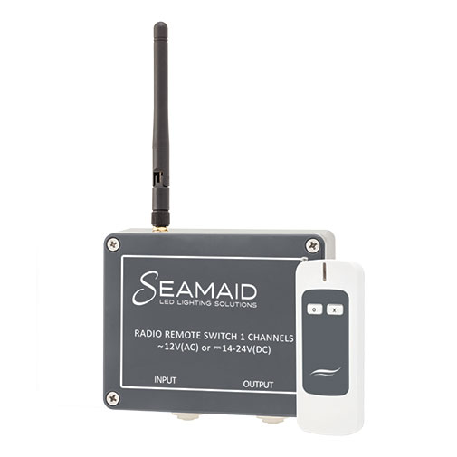 Rádio comando Seamaid 1 canal Rádio comando Seamaid 1 canal