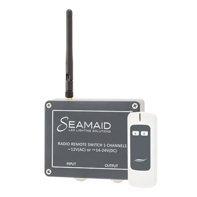 Rádio comando Seamaid 1 canal Rádio comando Seamaid 1 canal