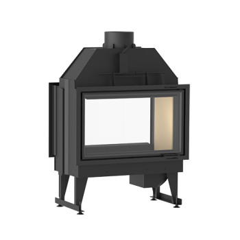 Recuperador calor lenha ar KFD Eco iLine dupla face