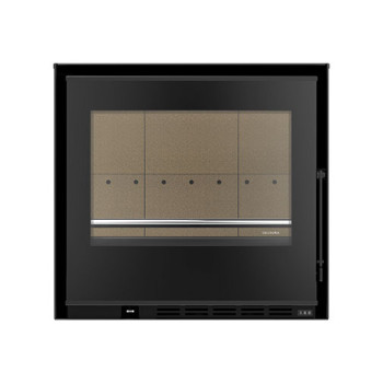 Recuperador calor lenha ar Solzaima Hera Eco 60 preto