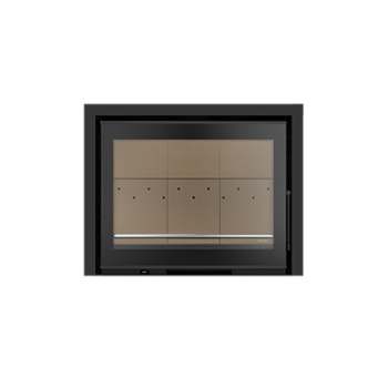 Recuperador calor lenha ar Solzaima Iaco Eco 80 preto