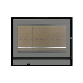 Recuperador calor lenha ar Solzaima Orion Eco 70 cinza