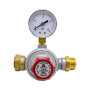 Redutor alta pressão Cavagna 0-2 bar 12 kg/h M20 x p.1,5 mm F com manómetro