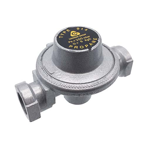 Redutor alta pressão Cavagna 200 mbar 6 kg/h 1/4" FF