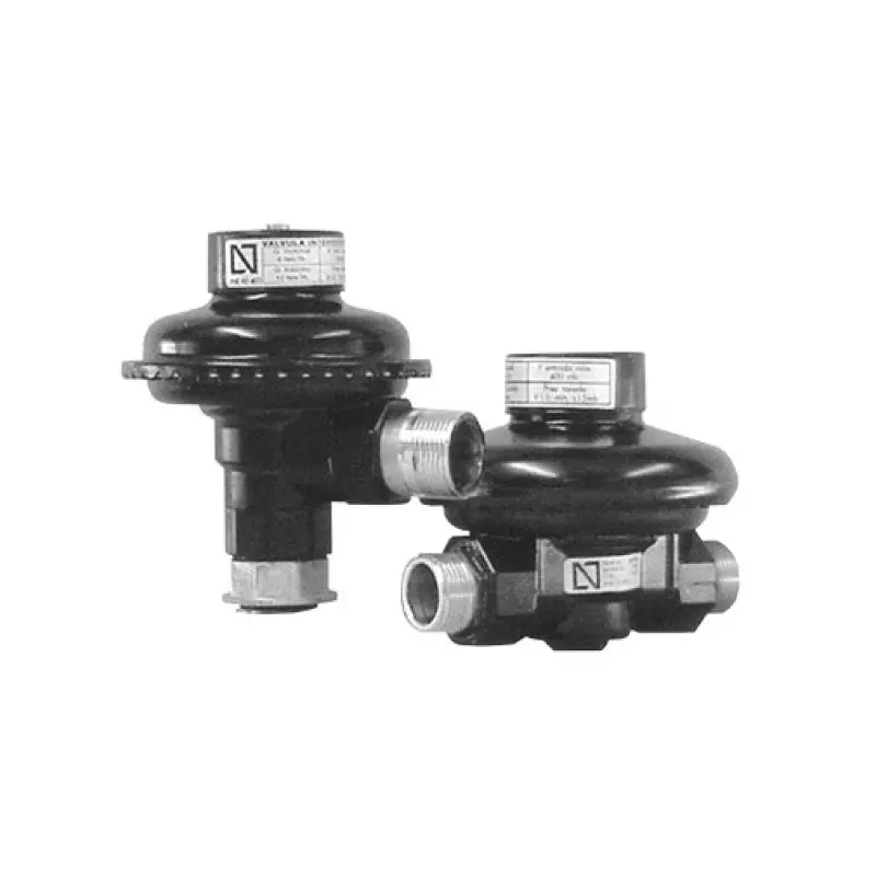 Redutor pressão 180º Recgas RA 21 mbar 1.1/4" F x porca louca 1.1/4" F Redutor pressão 180º Recgas RA 21 mbar 1.1/4" F x porca louca 1.1/4" F