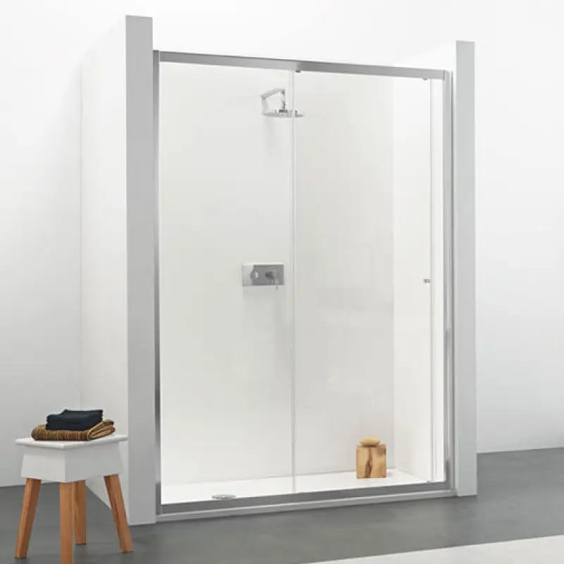 Resguardo duche vidro 1640-1690 x 1950 mm entre paredes Resguardo duche vidro 1640-1690 x 1950 mm entre paredes