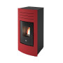 Salamandra pellets água Insuatherm Hidro 24 kW bordeaux