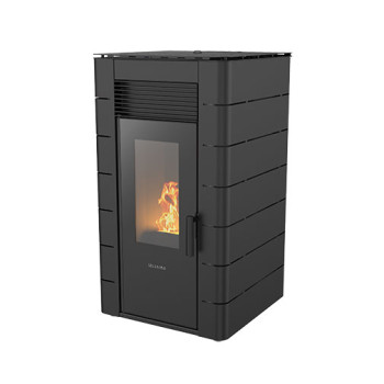 Salamandra pellets água Solzaima Hidro V 12 kW Salamandra pellets água Solzaima Hidro V 12 kW