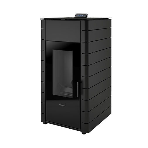 Salamandra pellets água Solzaima Hidro V 23 kW Salamandra pellets água Solzaima Hidro V 23 kW