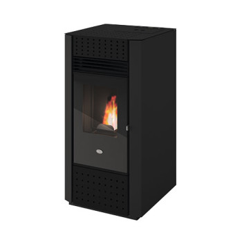 Salamandra pellets ar canalizado Eva Calor Irma 8 kW preta Salamandra pellets ar canalizado Eva Calor Irma 8 kW preta