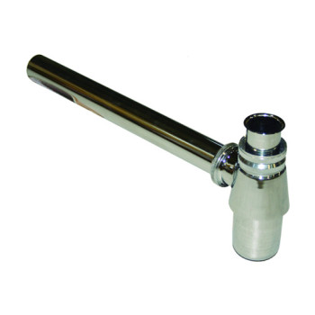 Sifão garrafa 1.1/4" cromado sem válvula descarga automática