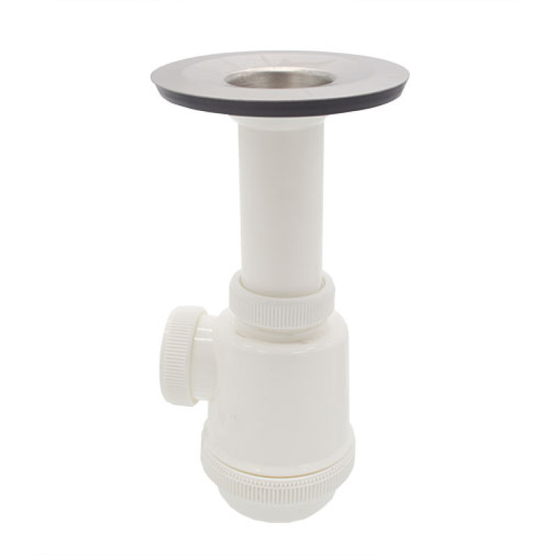 Sifão garrafa 115 mm x 1.1/2" para válvula bancada Sifão garrafa 115 mm x 1.1/2" para válvula bancada