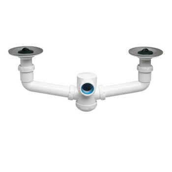 Sifão garrafa duplo Jimten S-232 115 mm x 1.1/2" extensível Sifão garrafa duplo Jimten S-232 115 mm x 1.1/2" extensível