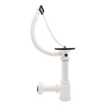 Sifão garrafa simples 1.1/4" anti-inundação