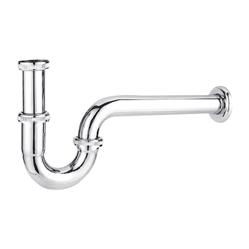 Sifão lavatório/bidé tipo S 1.1/4" para válvula descarga automática Sifão lavatório/bidé tipo S 1.1/4" para válvula descarga automática