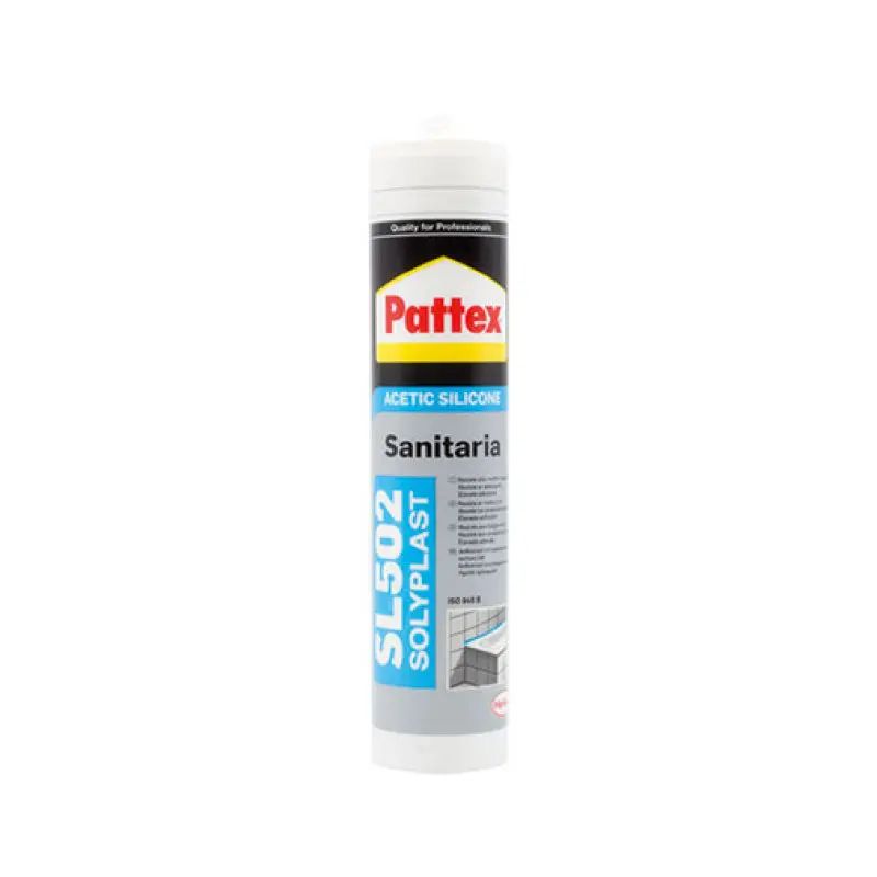 Silicone sanitário Henkel Pattex Pro SL502 300 ml transparente